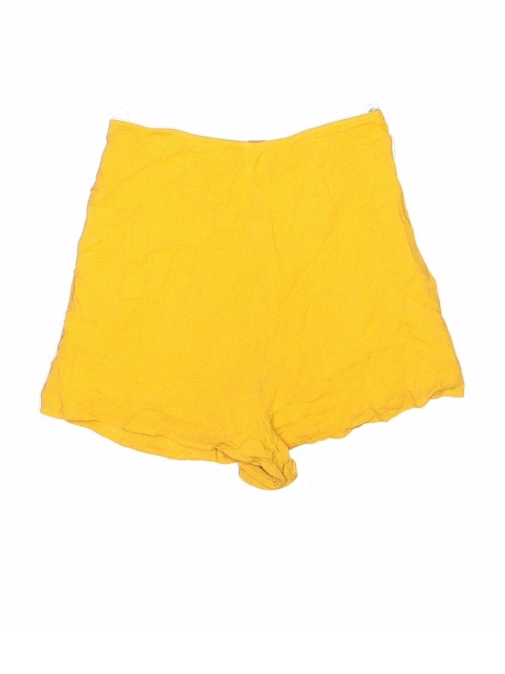 Rachel Pally Sunflower Yellow Linen Look Rayon High Rise Shorts XS NWT